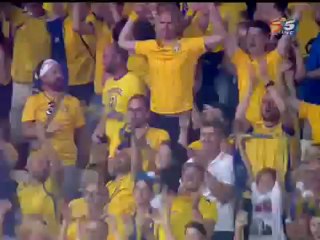 Goal Ibrahimovic! - Sweden 2-0 France [Euro 2012]