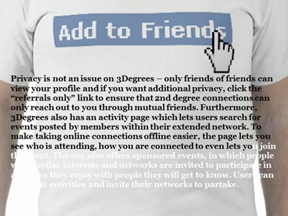 Hypo Venture Capital Headlines: Expand Your Social Network with 3Degrees