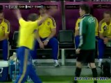 Ukraine Coach Losing His Mind after Goal Not Counted against England