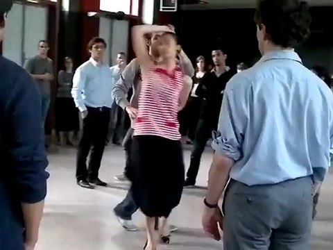 Salsa cubaine Juliano - danse aux arts ( et métiers ) 2012