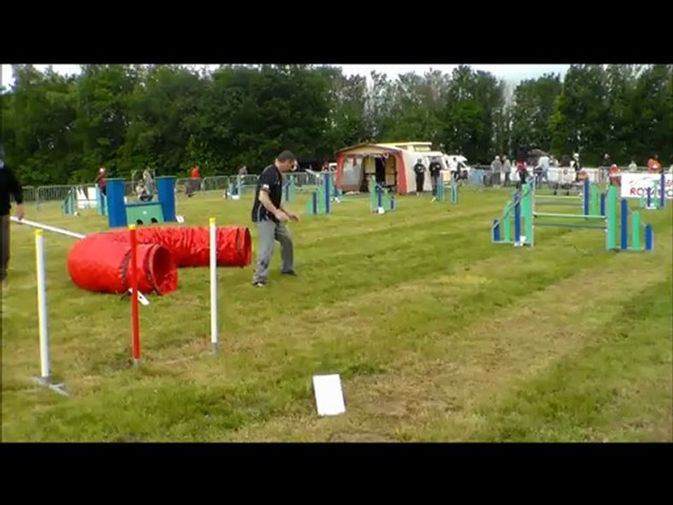Concours agility Christian et Elia st Brieuc