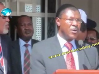 Waziirada Arimaha Dibadda Iyo Gaashaandhiga ee Wadan Kenya oo Maanta Soogaaray Muqdisho