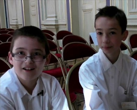 Deux lauréats du Grand Prix de langue et culture françaises 2012