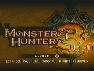 Monster Hunter Tri [01] La chasse aux wesh