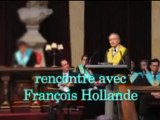 FRANÇOIS HOLLANDE CHEZ LES FRANCS-MAÇONS AU GRAND ORIENT DE FRANCE