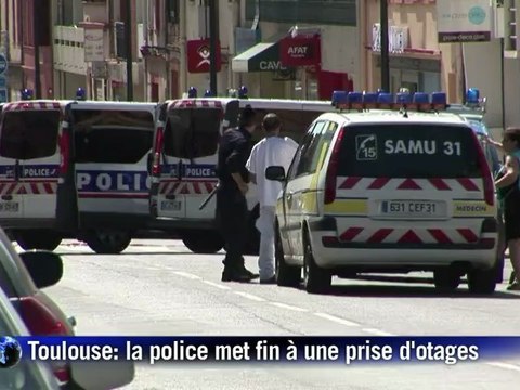La police met fin à une prise d'otages à Toulouse