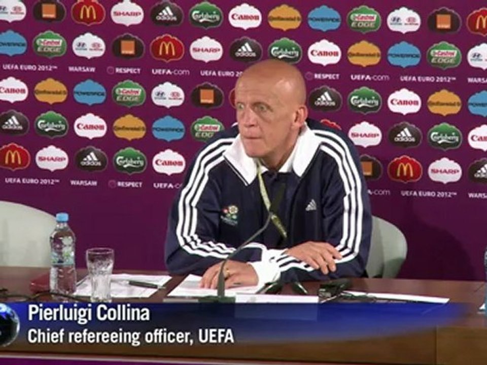 Ukraine shot was a goal -- referee's chief