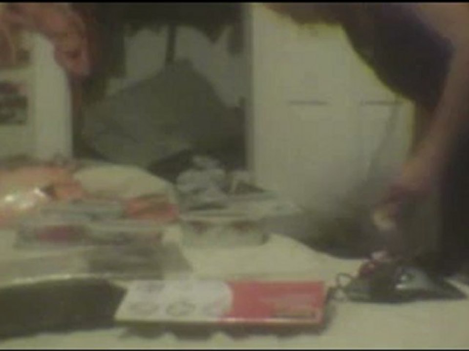 Laminating My WrestleRave V Souvenir