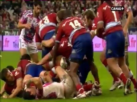 Les temps forts de Stade Français Paris - Racing Métro 92 (13 jan. 2012)