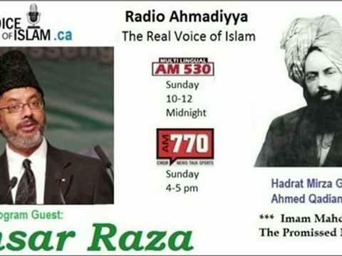 Radio Ahmadiyya 2012-06-10 Am530 - June 10th - Complete - Guest Ansar Raza