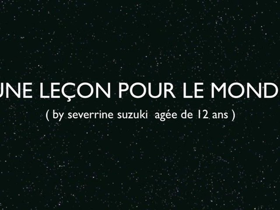 leçon pour le monde et incompétence politique a l'échelle mondial !! a voir