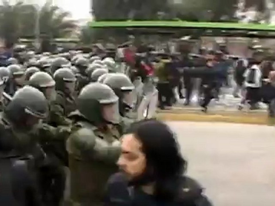Clashes in Chile