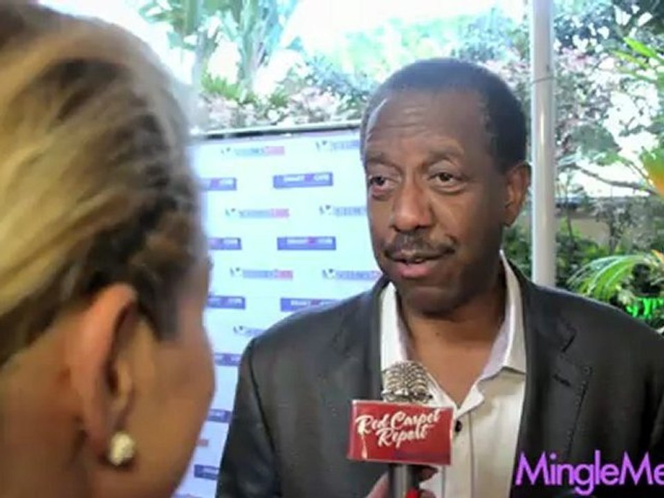 Michael D Roberts at Byron Allen's Emmy Nomination & ...
