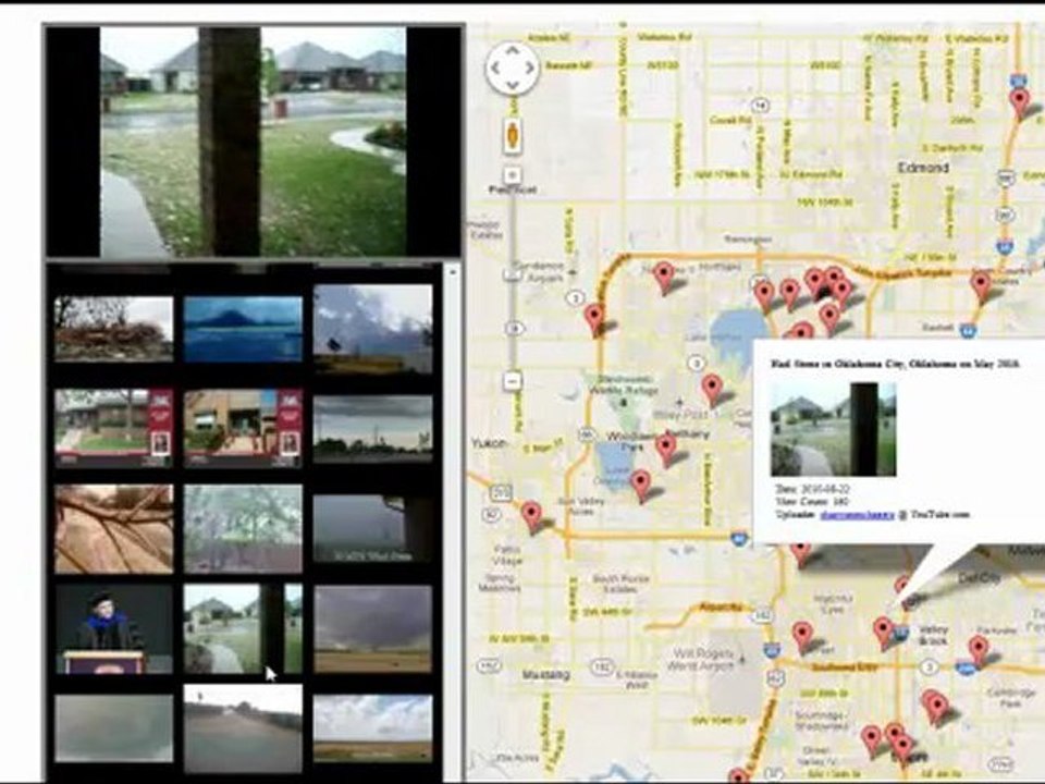 social media storm tracking for roofing