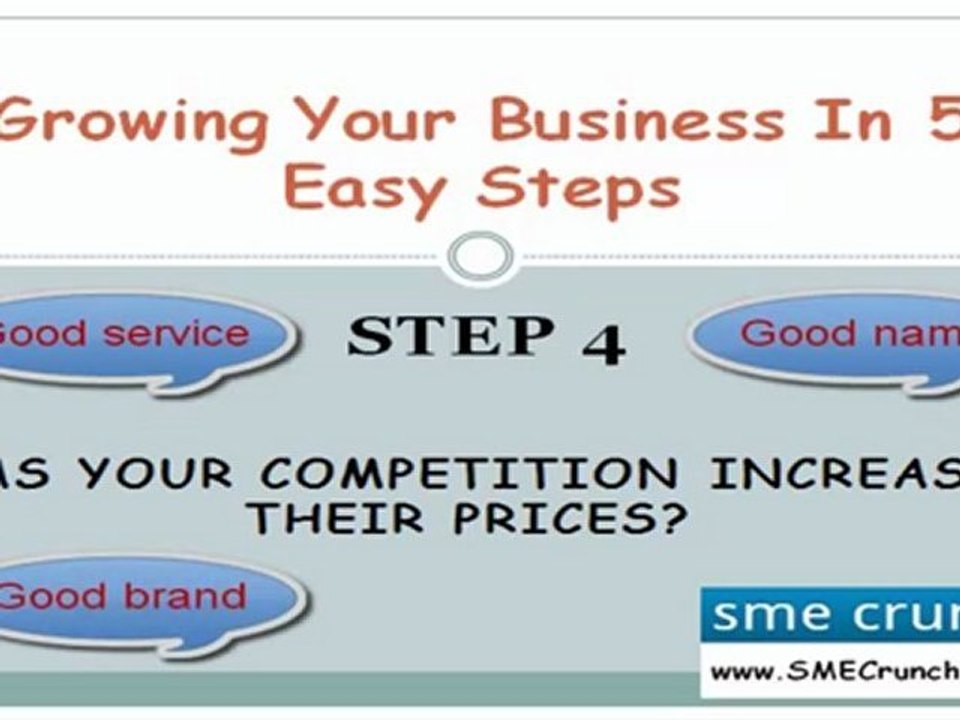 Growing Your Business In 5 Easy Steps - For Entrepreneurs and Business Owners