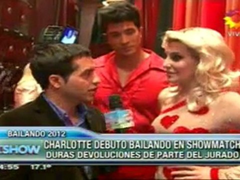 Así debutó Charlotte Caniggia. Mirá todo el detrás de escena y lo que opinaban los jurados