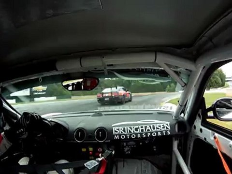 Dan Clarke Road Atlanta ITC Rnd 7 2012 - Boomerang Bay Mixers Isringhausen Motorsports Porsche Cayman S