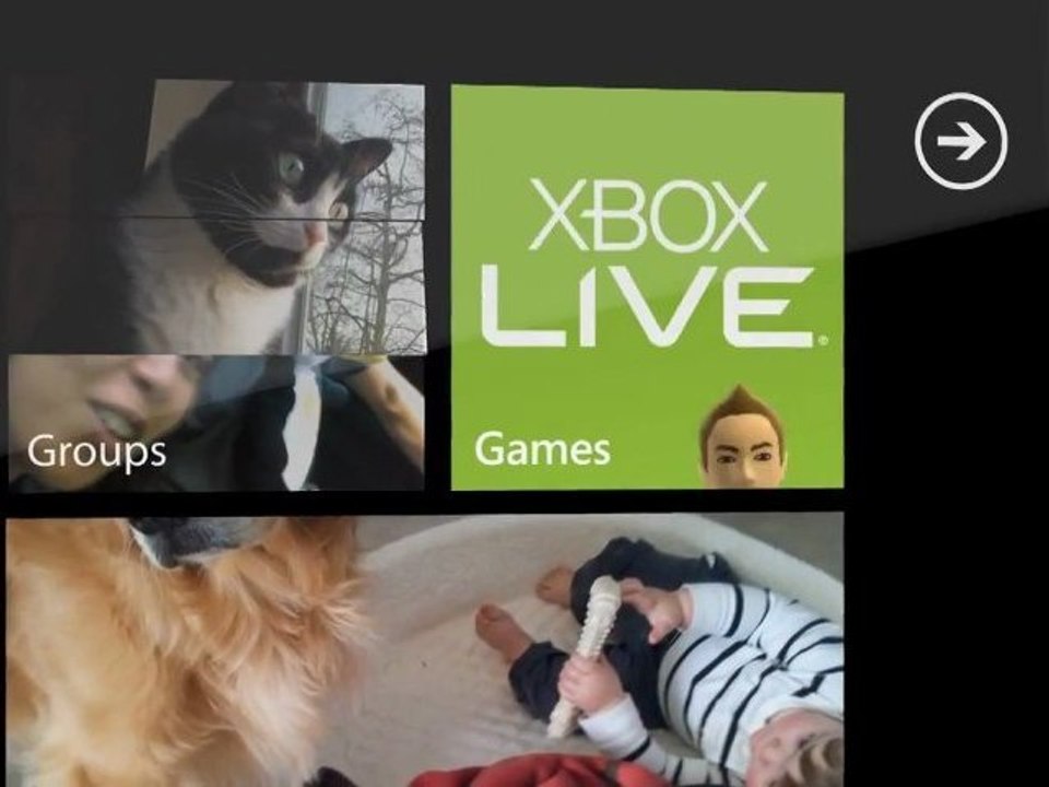 New Windows Phone Start Screen