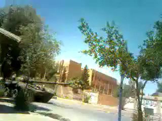 Syria فري برس  ديرالزورالدمار بدير العتيق وانتشار الدبابات 20 6  2012 Deirezzor