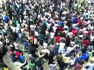 Syria فري برس حلب منبج  مظاهرة في السوق الرئيسي20 6 2012 Aleppo