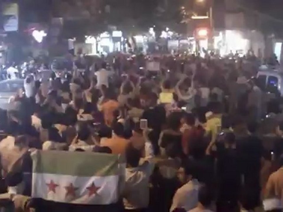 Syria فري برس حلب  بستان القصر مسائية حااااااااااشدة  20 06 2012 ج1 Aleppo