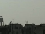 Syria فري برس  حماه المحتلة اصوات اطلاق  النار  حي القصور 20 6 2012 Hama