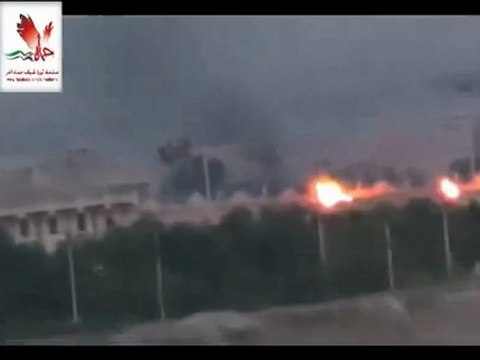 Syria فري برس حماه المحتلة مشاع ج ملعب يتعرض للقصف الهمجي 19 06 2012 Hama