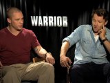 Tom Hardy & Joel Edgerton talk 'Warrior'