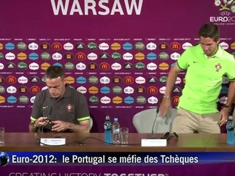 Euro: le Portugal refuse l'étiquette de favori contre les Tchèques