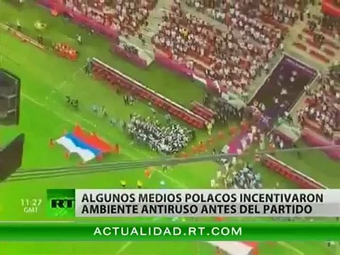 (VÍDEO) Eurocopa 2012 crónica de los actos violentos entre rusos y polacos