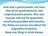 Get to know something about jewelry before buying