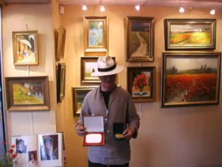 Le peintre Rinat Animaev médaillé ou la défense de l'art figuratif