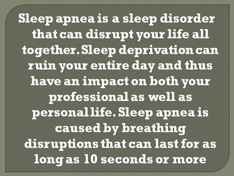 Sleep Apnea Treatments