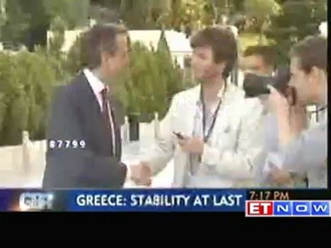 Antonis Samaras sworn in as Greek PM