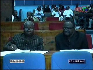 Session plénière à l’assemblée nationale