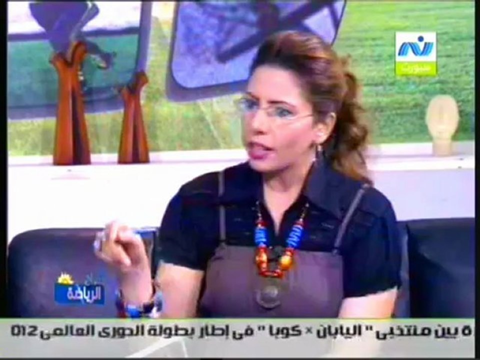 حوار الناقد عثمان سالم مع الاعلاميه سها ابراهيم فى صباح الرياضه