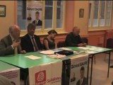 législatives 2012 : réunion publique de Gérard Sauré (PRG) - Avranches (50) - jeudi 14 juin 2012