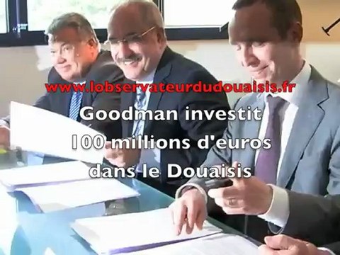 Goodman investit 100 millions d'euros dans le Douaisis
