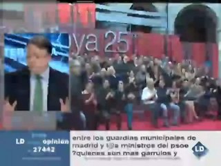 Es la noche de César: Debate sobre las pensiones de los políticos - 25/01/11
