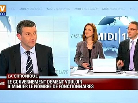 Le gouvernement dément vouloir diminuer le nombre de fonctionnaires