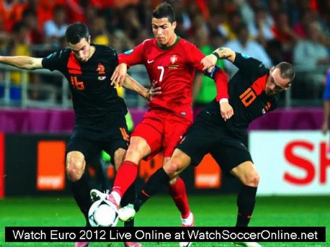 watch euro 2012 Portugal vs Czech Republic group games football live online