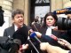 Me Raquel Garrido, avocat de Jean-Luc Mélenchon, devant le Palais de Justice de Paris  (21/06/2012) Partie 2