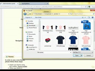 How to Change Logo & Icon in Prestashop