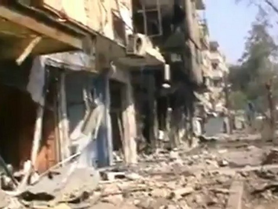 Heavy shelling targets Syria's Homs