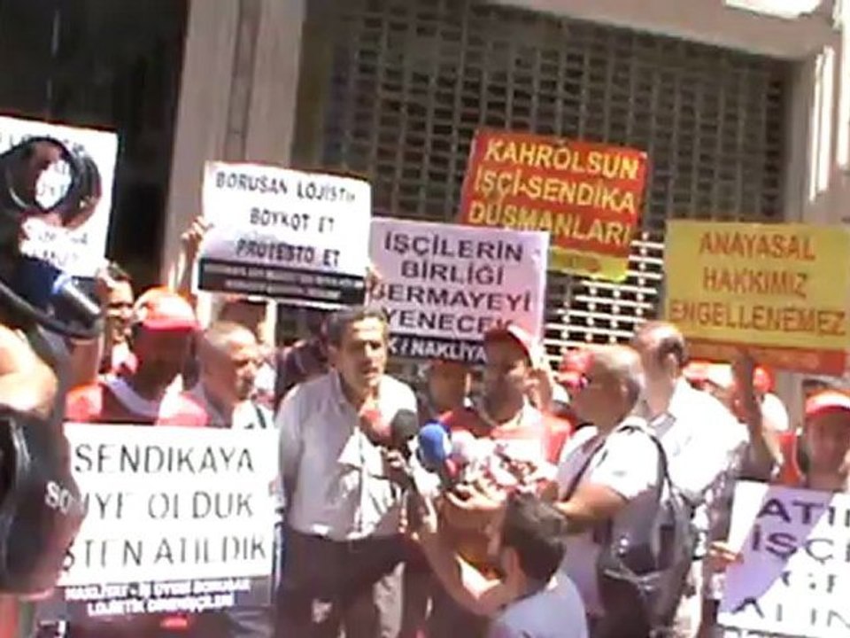 Borusan Direşiçileri Borusan Kültür Sanat Merkezi İşgali Açıklama