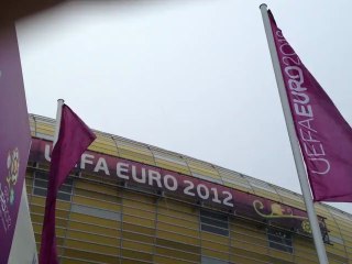 Γήπεδο Γκντανσκ και βροχή