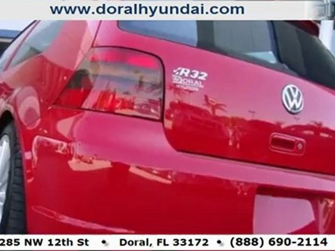 Miami FL Used 2004 Volkswagen R32 @ Doral Hyundai