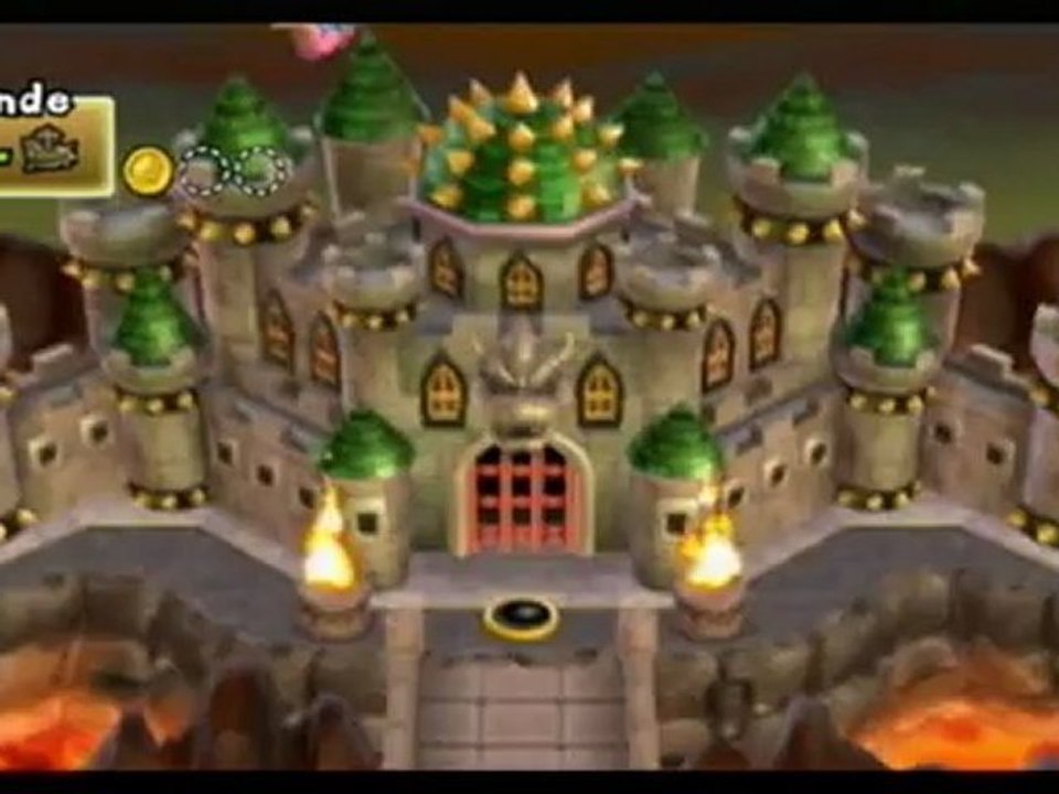 New Super Mario Bros Wii : Final Boss + Ending