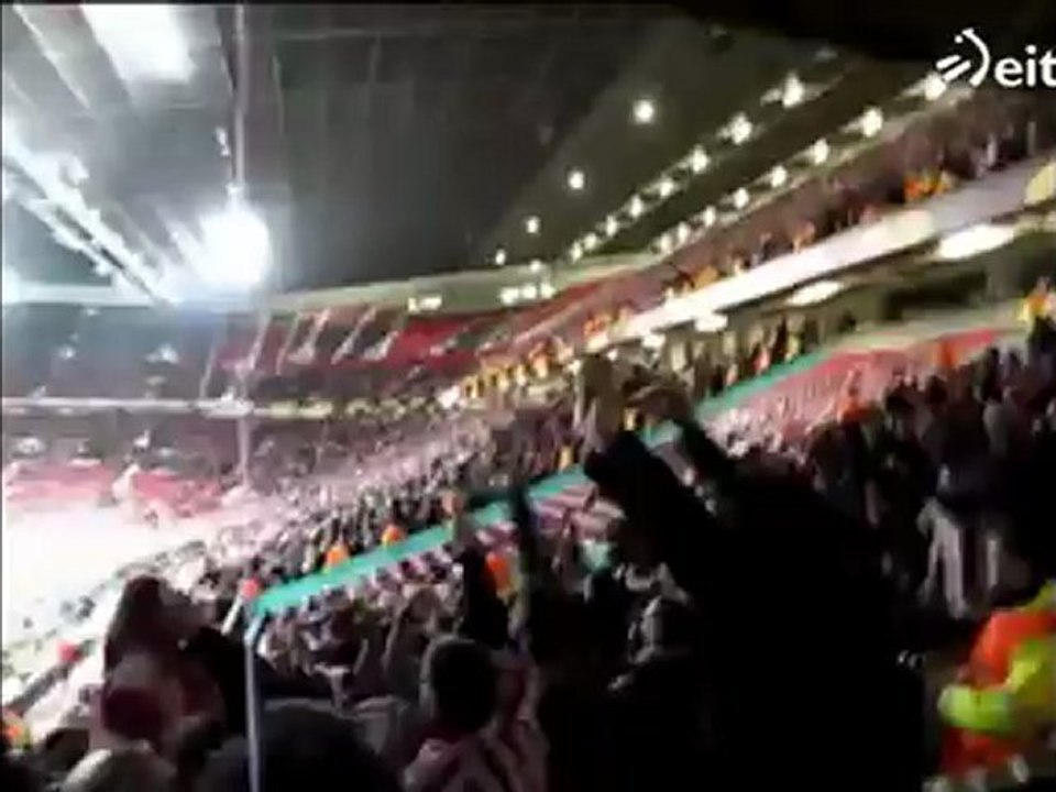 Europa League 2012: Así vivió la afición del Athletic el tercer gol
