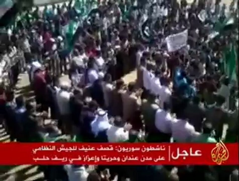 قصف عنيف للجيش النظامي على أحياء حمص
